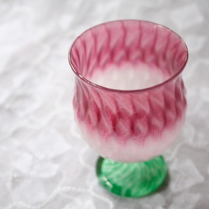 【New!!】【‘24夏】Crosses Mold Glass White Pinkクロスモール S ( 80 cc)