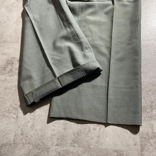 80s Dior Monsieur スラックス グリーン 日本製 【W32】 詳細写真9