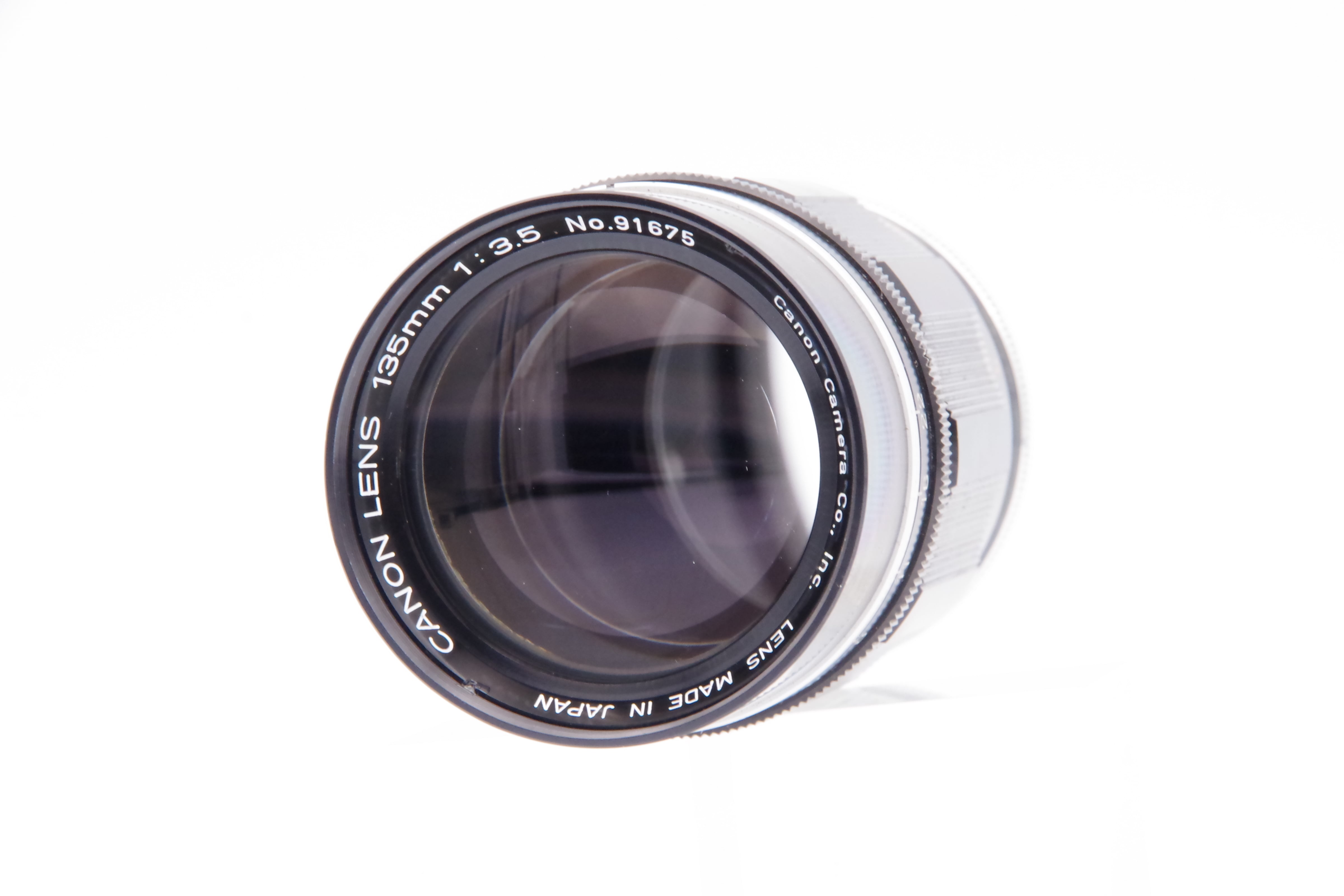実用品】Canon キャノン LENS 135mm 3.5 L39マウント MFレンズ #2318-5 □