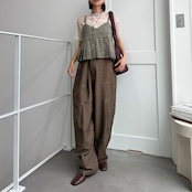 adjuster color stitch suspenders PT/moca