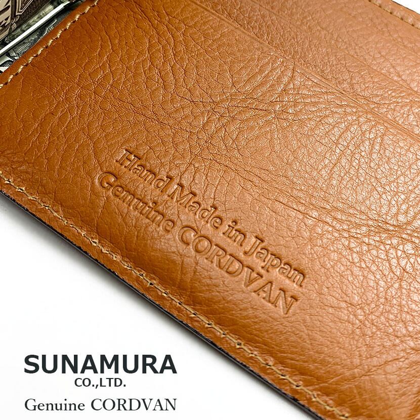 札入れ レーデルオガワ ナチュラル コードバン 財布 マネークリップ 札