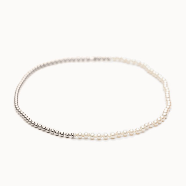Ball Chain / Pearl Necklace｜ネックレス - art.1803N151040