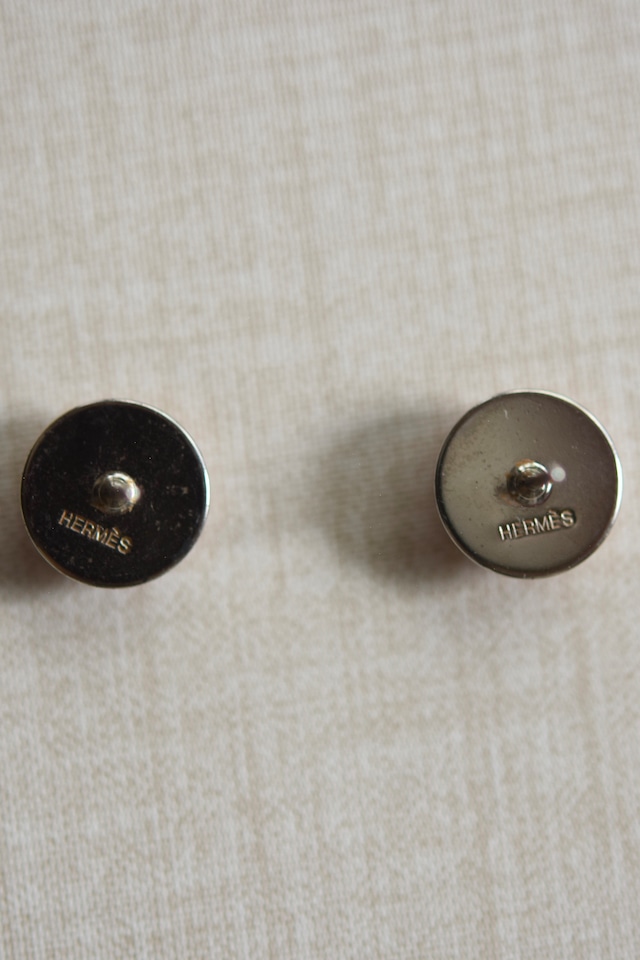 IORI/"HERMES" pierced earring/Eclipse round