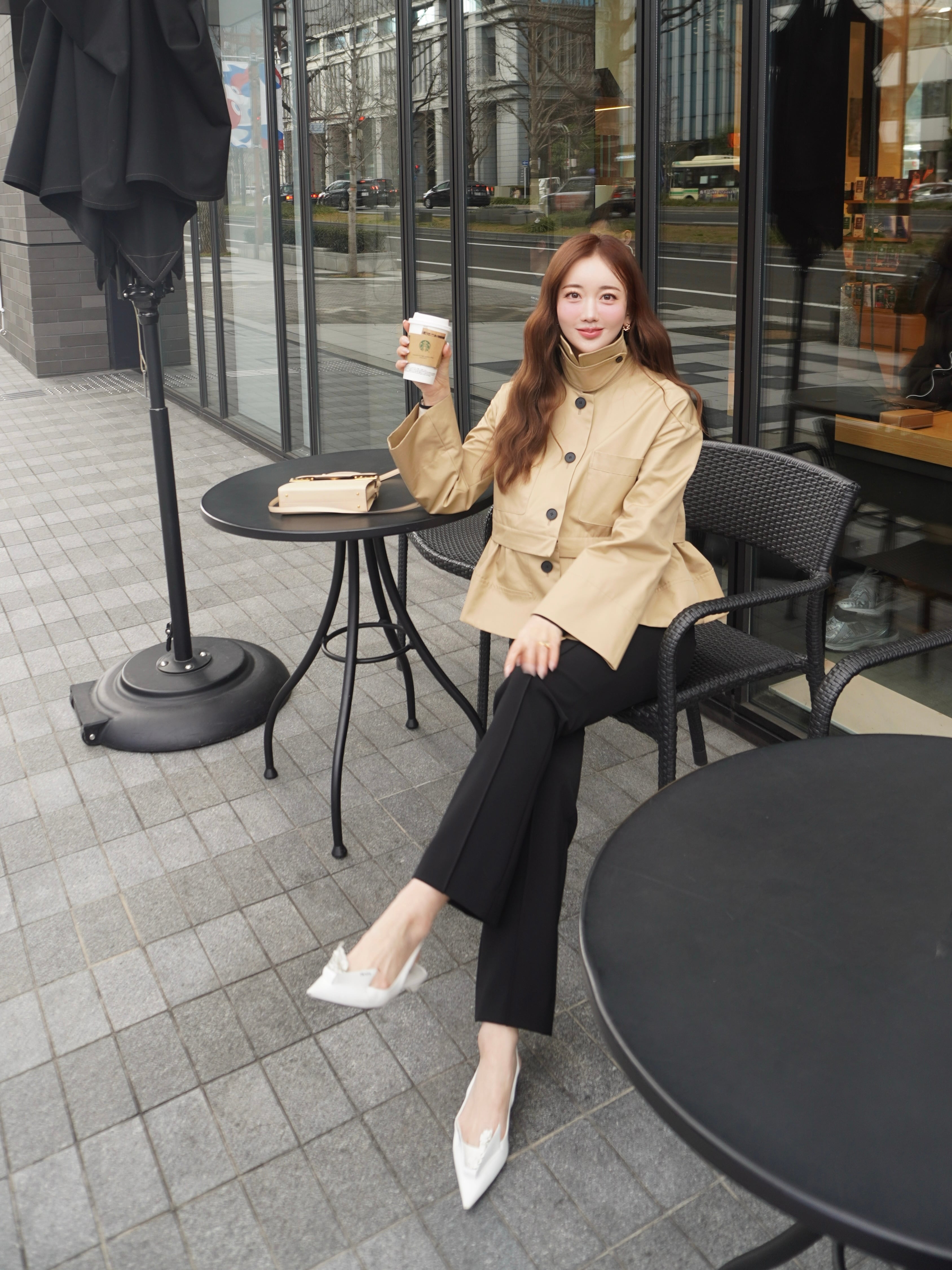 ヘヨン　srak pantsスラクパンツ　Mサイズ srak pants / black 4/9 21:00 ～ 再販(即納) | HYEON