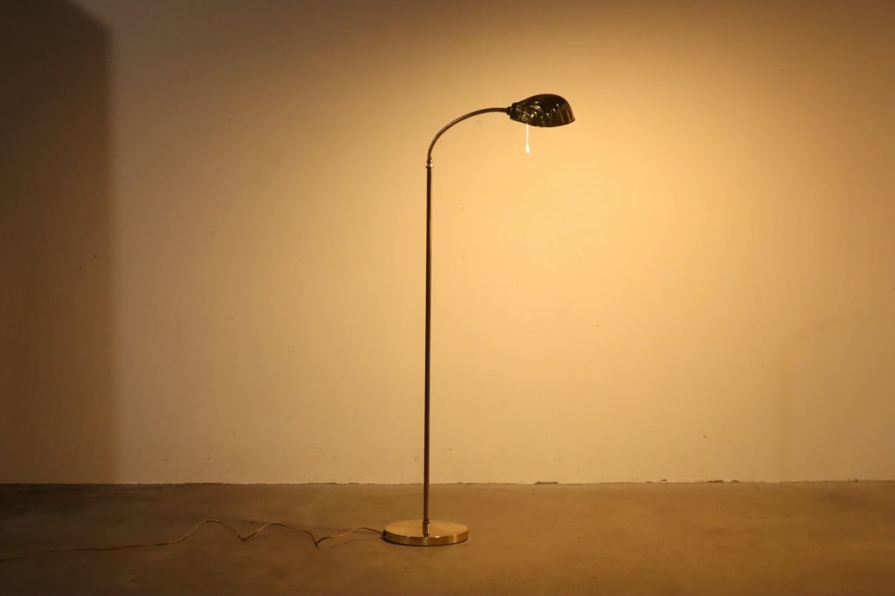watts クラシカル グースネック フロアランプ 照明 ヴィンテージ 2