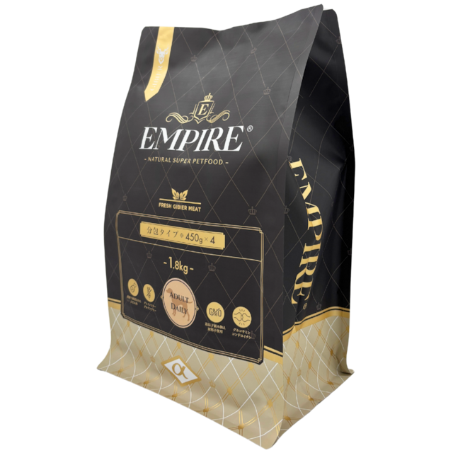 【特別価格 消費期限2027/1/9】エンパイア アダルトデイリー小粒 　1.8kg（450g×4）EMPIRE ADULT DAILY  Complete Dog Dry Food