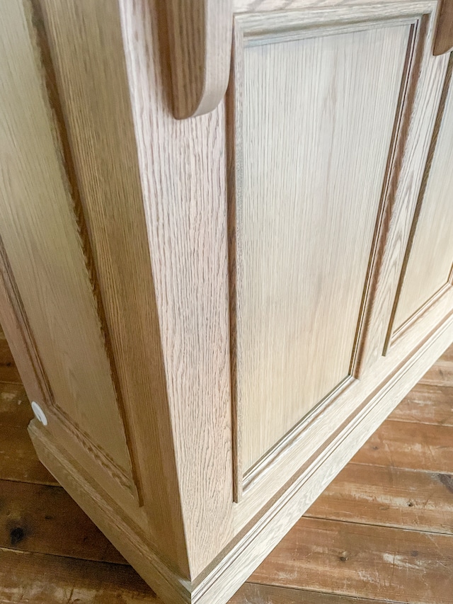 オーダーメイドアンティーク調カウンター99 (鍼灸院やクリニック向けオークカウンター)W900