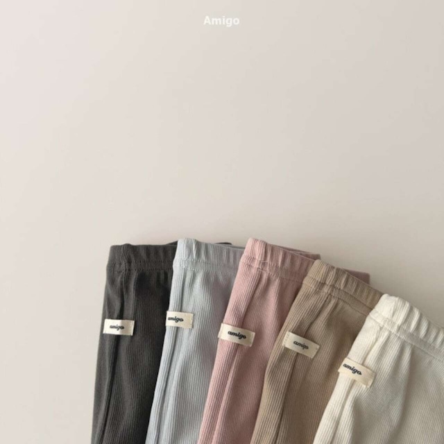 予約⌇amigo / Heat ribbed leggings