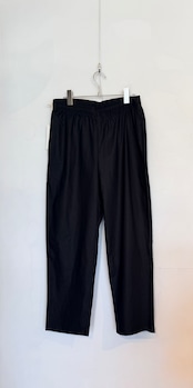VOIRY ORIGINAL DOCTOR PANTS-C/LINEN COLOR ブラック