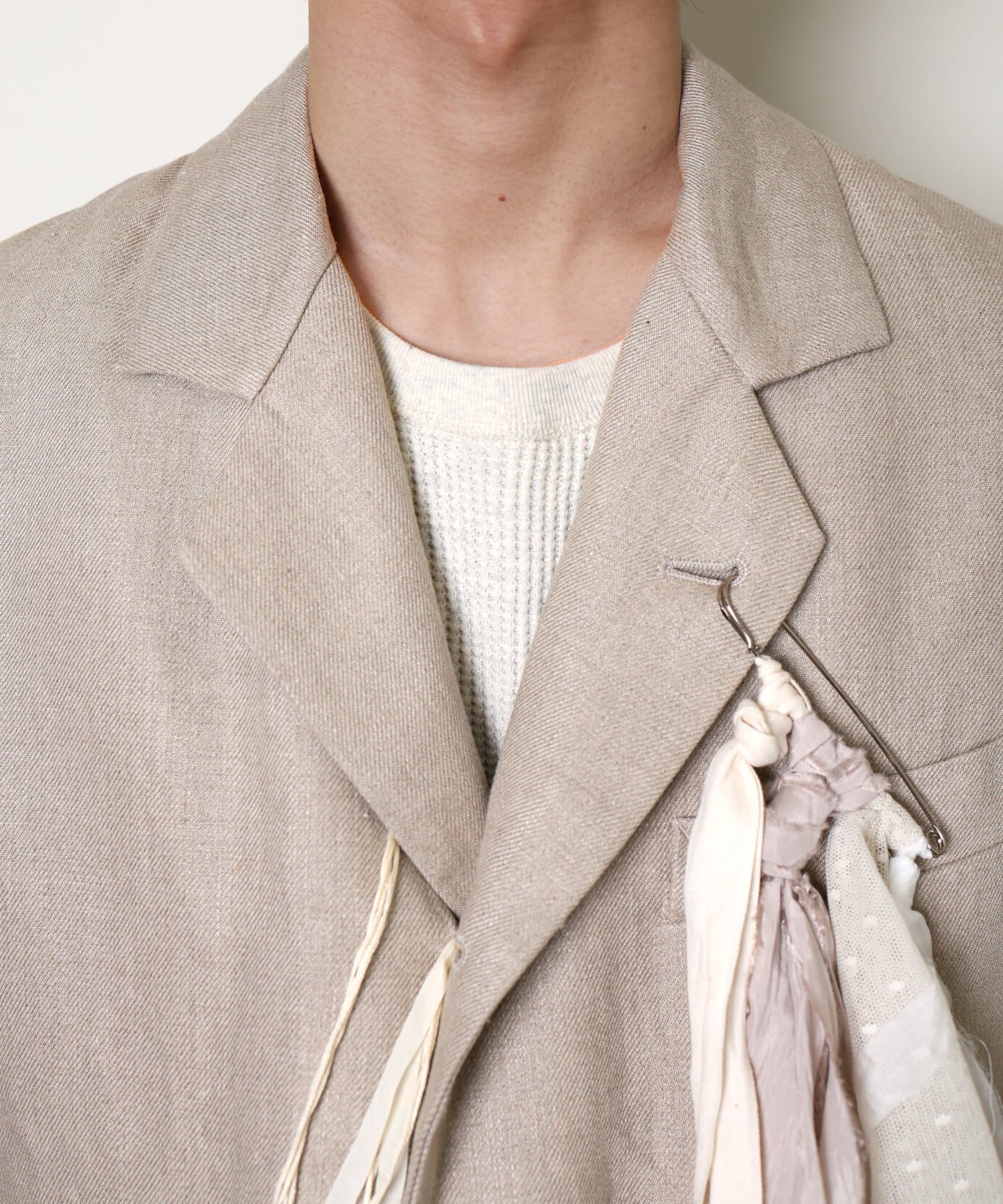 Midorikawa / MID26SS-JK05 LINEN JACKET (IVORY) | AfterSchool
