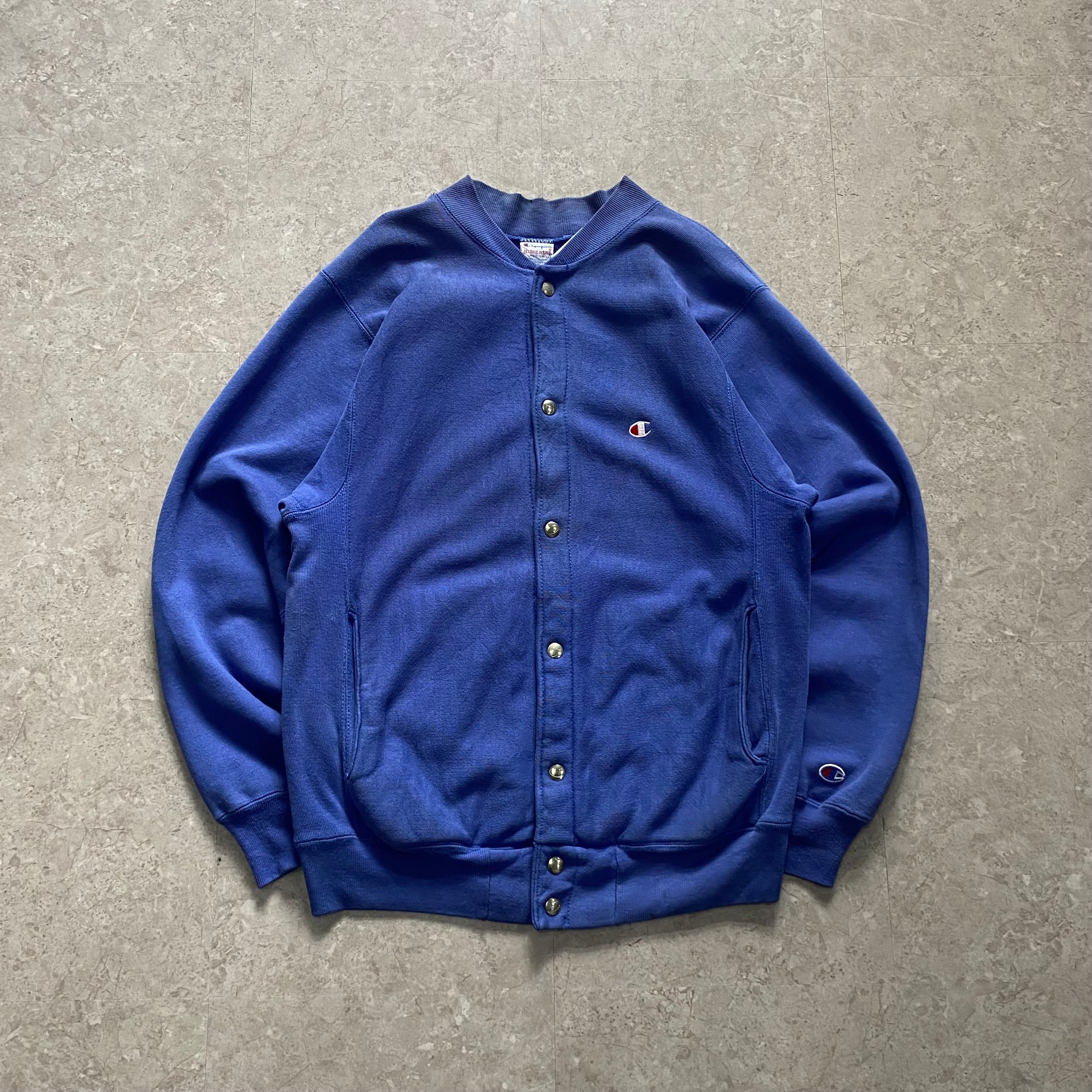 90s Champion reverse weave snap cardigan【仙台店】