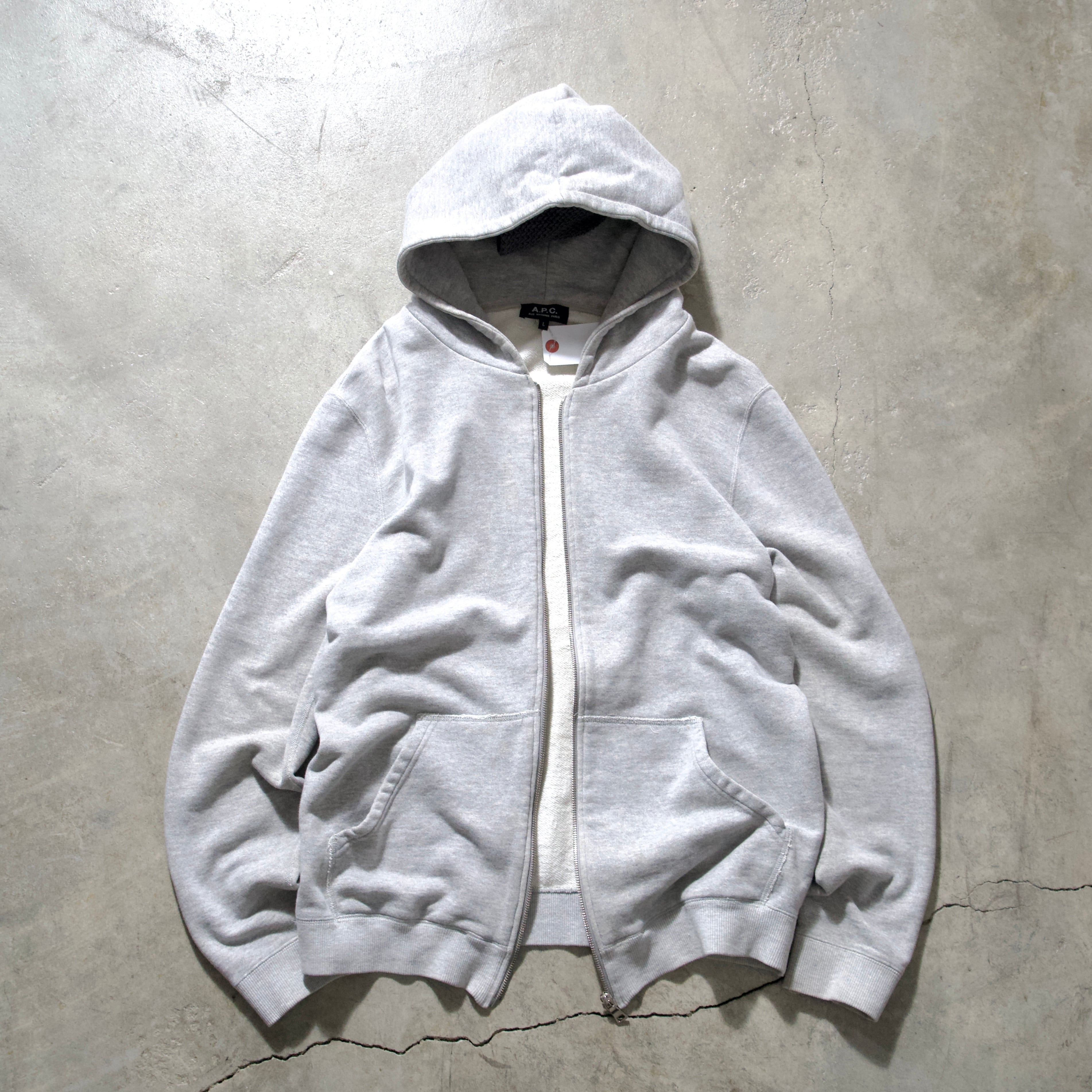 CAMBER USA製 肉厚 24oz ダブルフェイス パーカー プルオーバー グレー