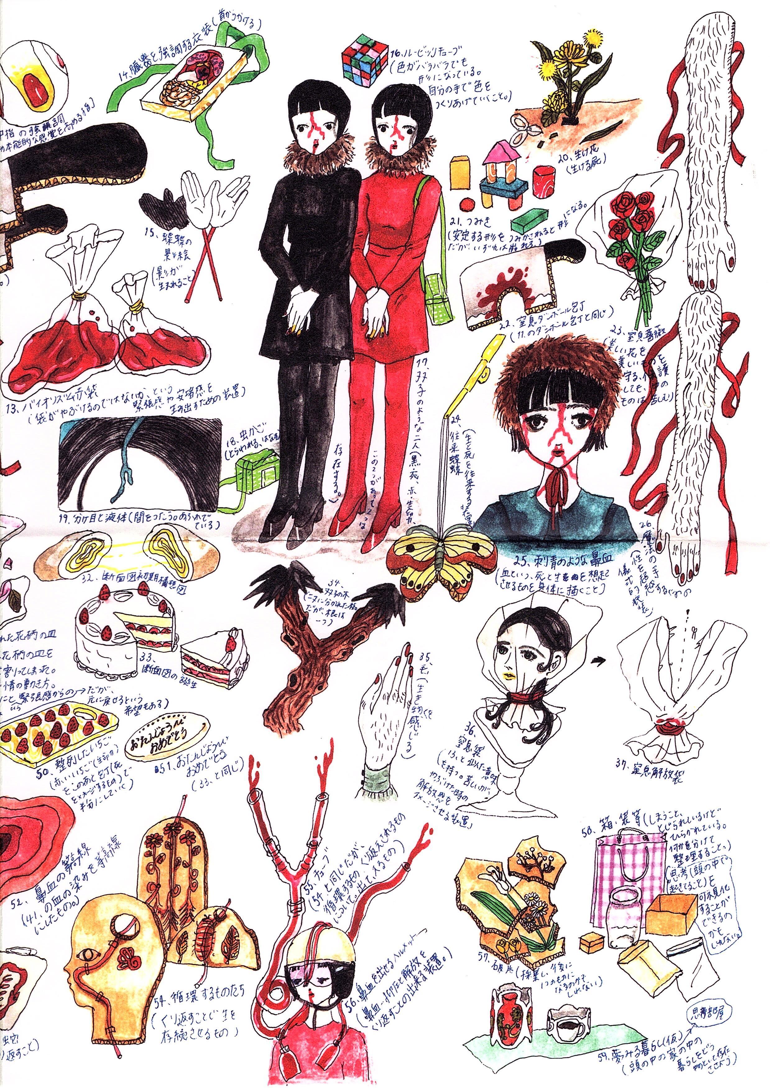 櫻井園子 / 「モチーフ図鑑」 | 新宿眼科画廊ショップページ