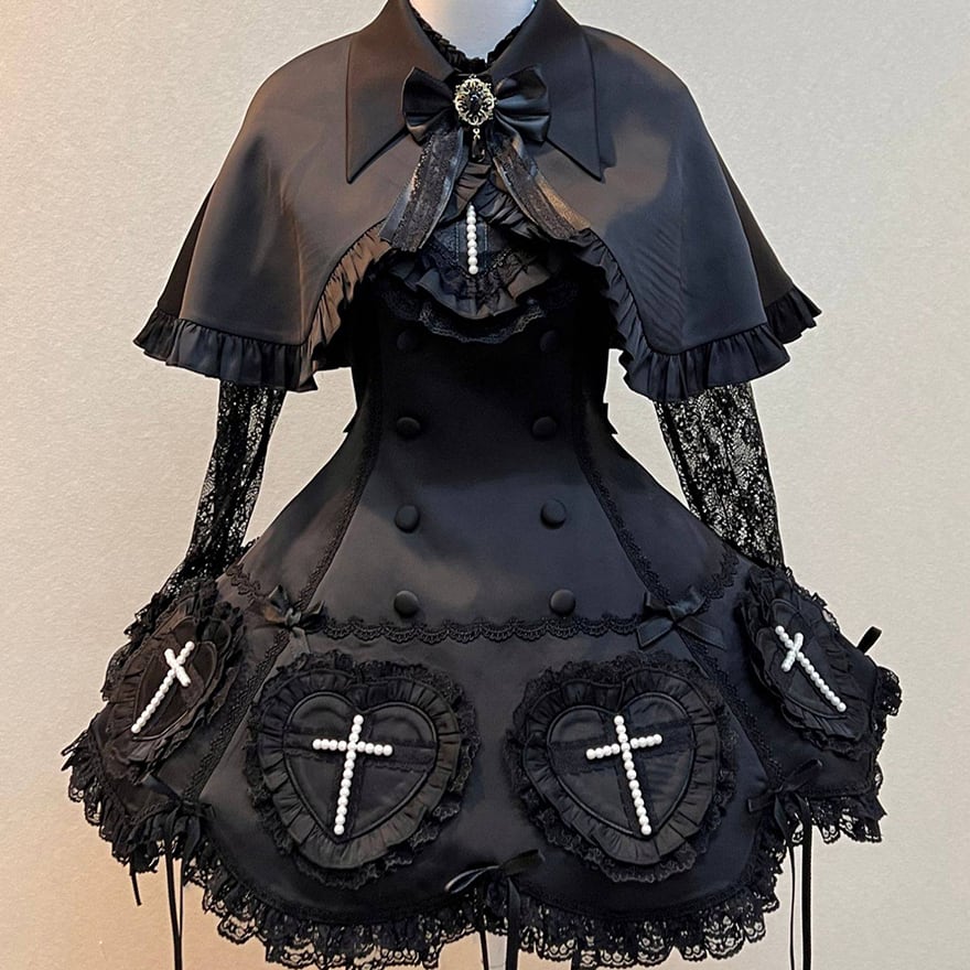 ゴスロリ ダークウィドウ 魔女 ボンネット 病み可愛い ダークゴシック ゴスロリ ダークウィドウ 魔女 ボンネット 病み可愛い ダークゴシック