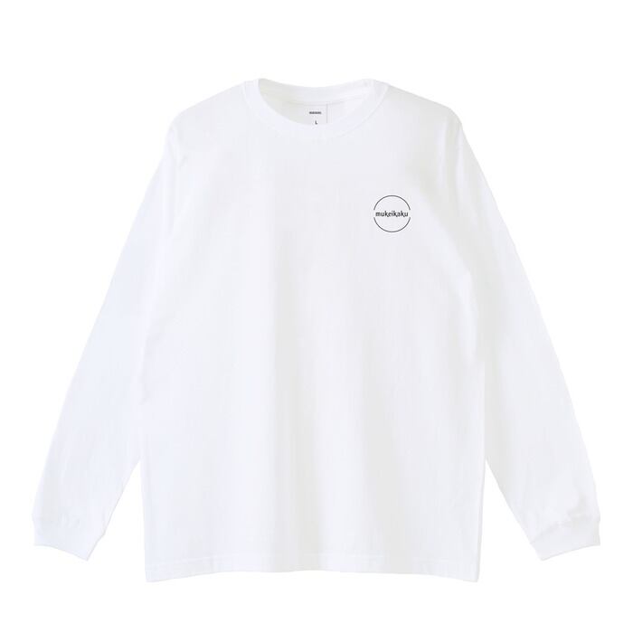 vortex logo long sleeve t-shirt white | Pay ID