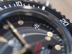 WMT WATCHES Royal Marine – "Double Red" Black dial / Aged Edition