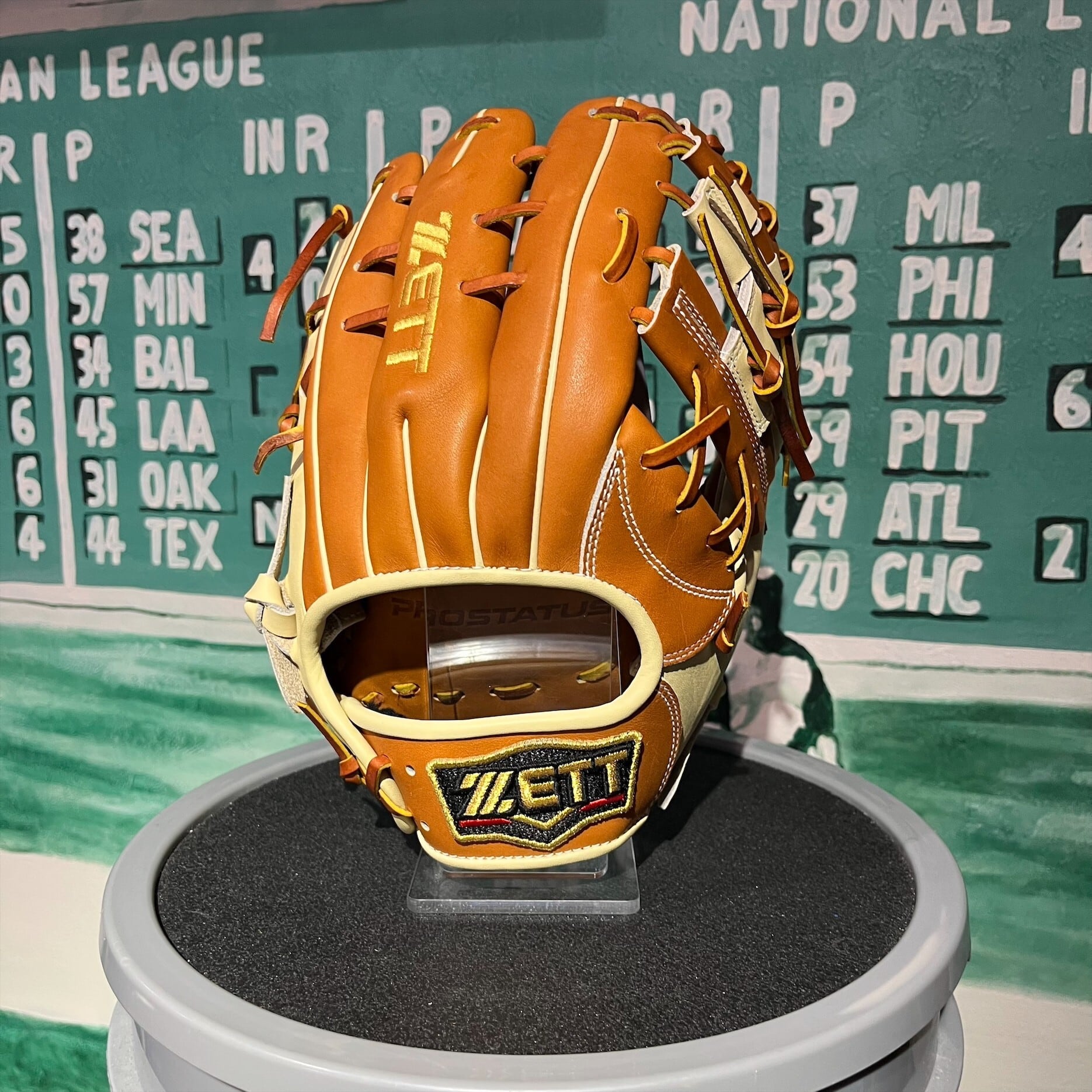 限定 ZETT ゼット 軟式グラブ プロステイタス 遊撃手・二塁手用