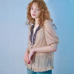 即発送】Sweet pie blouse dot -スウィートピーブラウスドット- | Lily 
