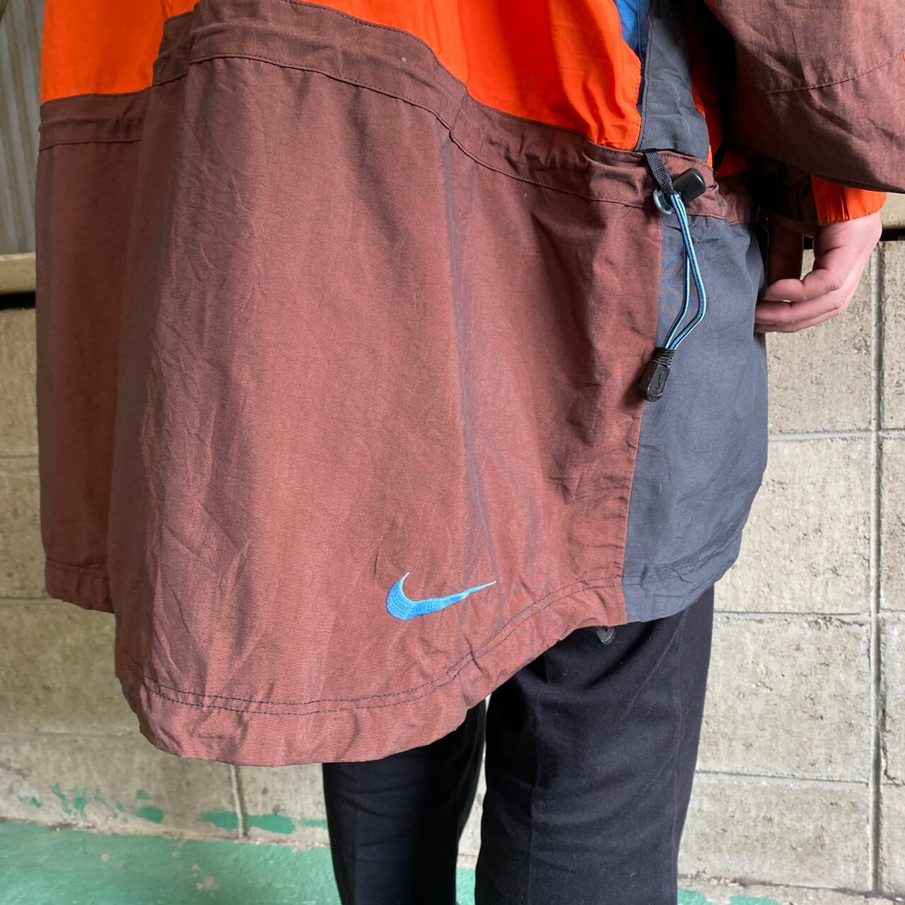 ビッグサイズ 00年代 NIKE ACG ナイキ ロゴ刺繍 マウンテンパーカー 