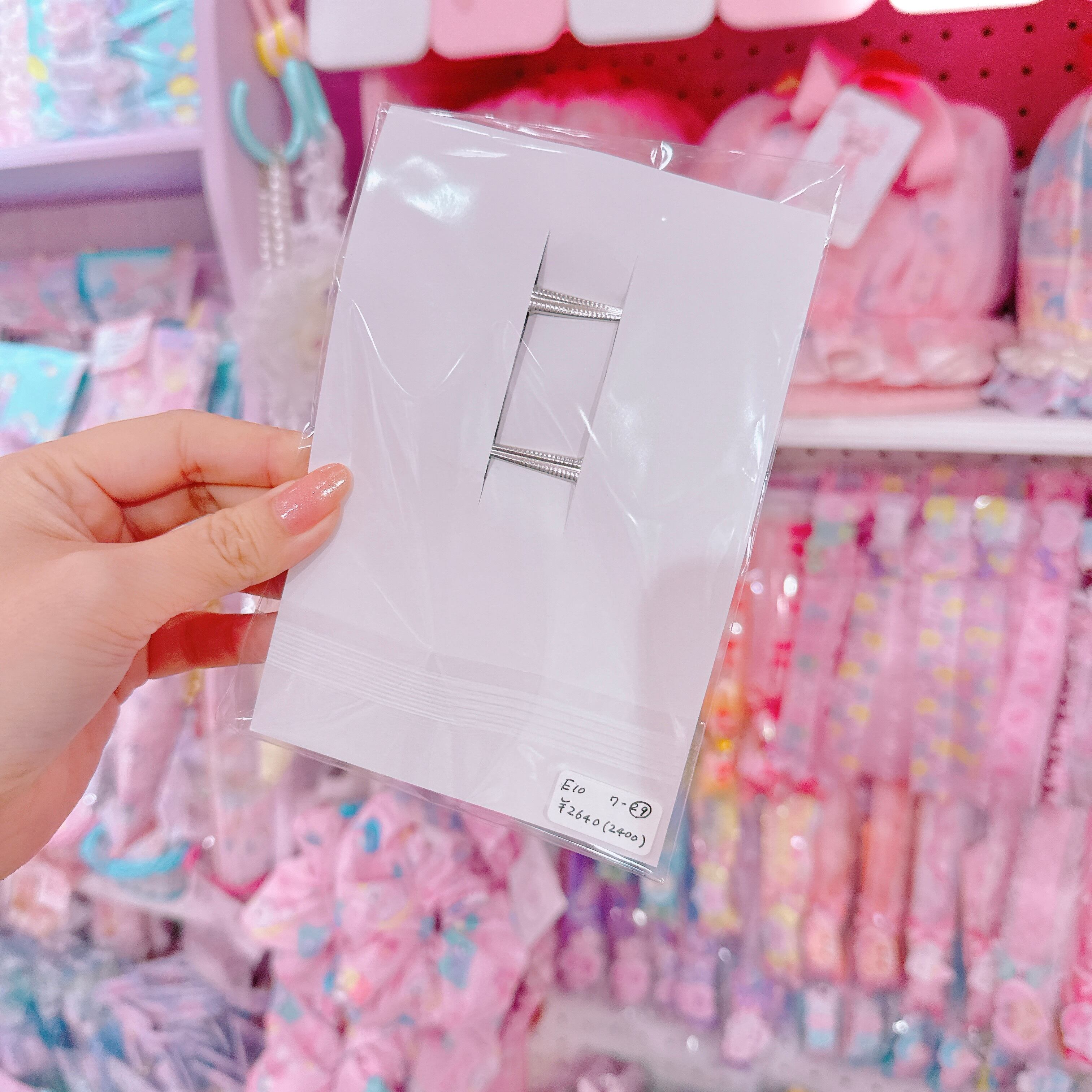 【E10】7-29ツインヘアクリップ