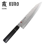 霞 KURO 包丁 牛刀包丁 210mm モリブデンバナジウム鋼 黒八角積層強化木 スミカマ SUMIKAMA