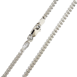 【無料ギフト包装/送料無料】Silver925 2.6mm KIHEI Necklace Chain 50cm/60cm 【21A2004】