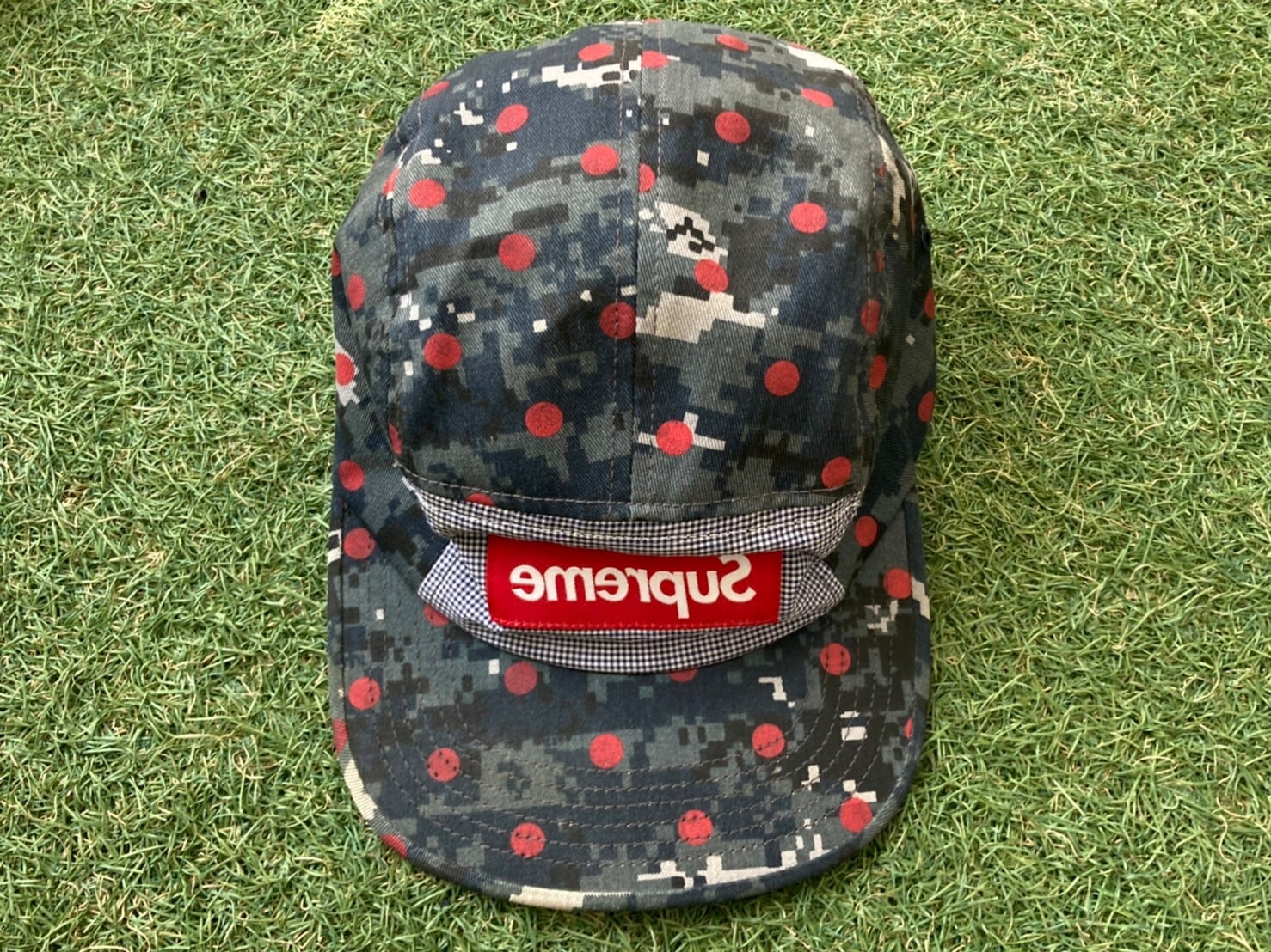 ご検討よろしくお願いいたしますCOMME des GARCONS SHIRT Supreme Camp Cap