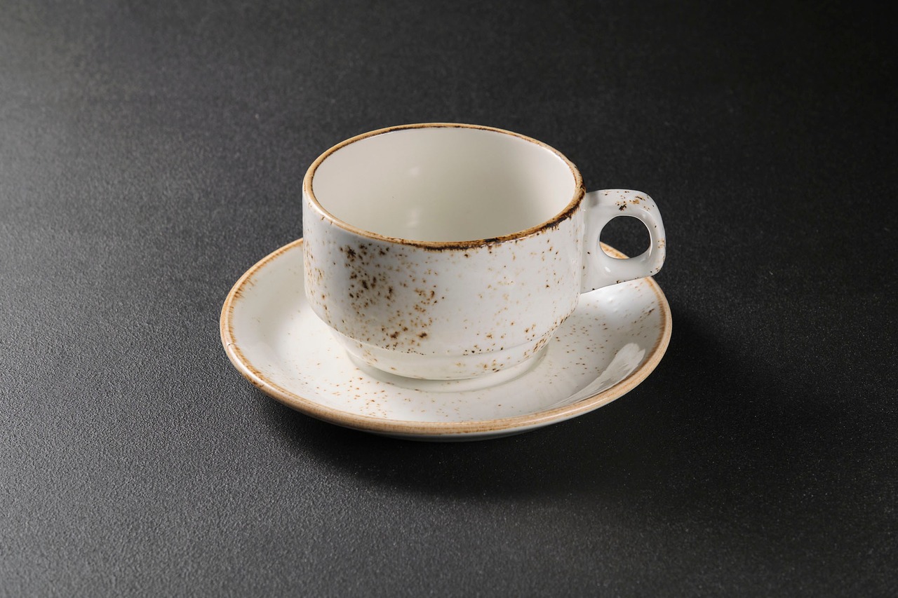 steelite クラフト ホワイト カップ スタッキング 284cc(10oz)