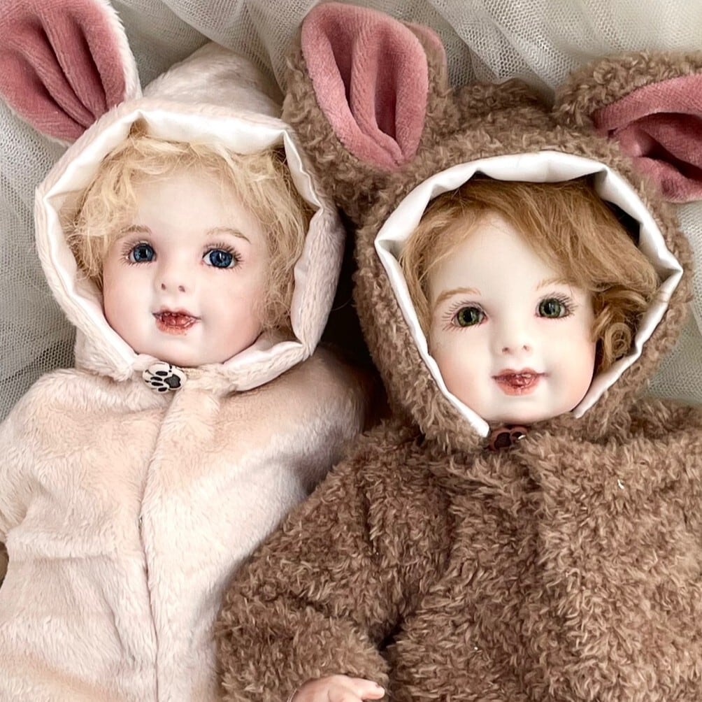 三輪輝子ビスクドール作品 | 創作人形館ミワドールBASE店