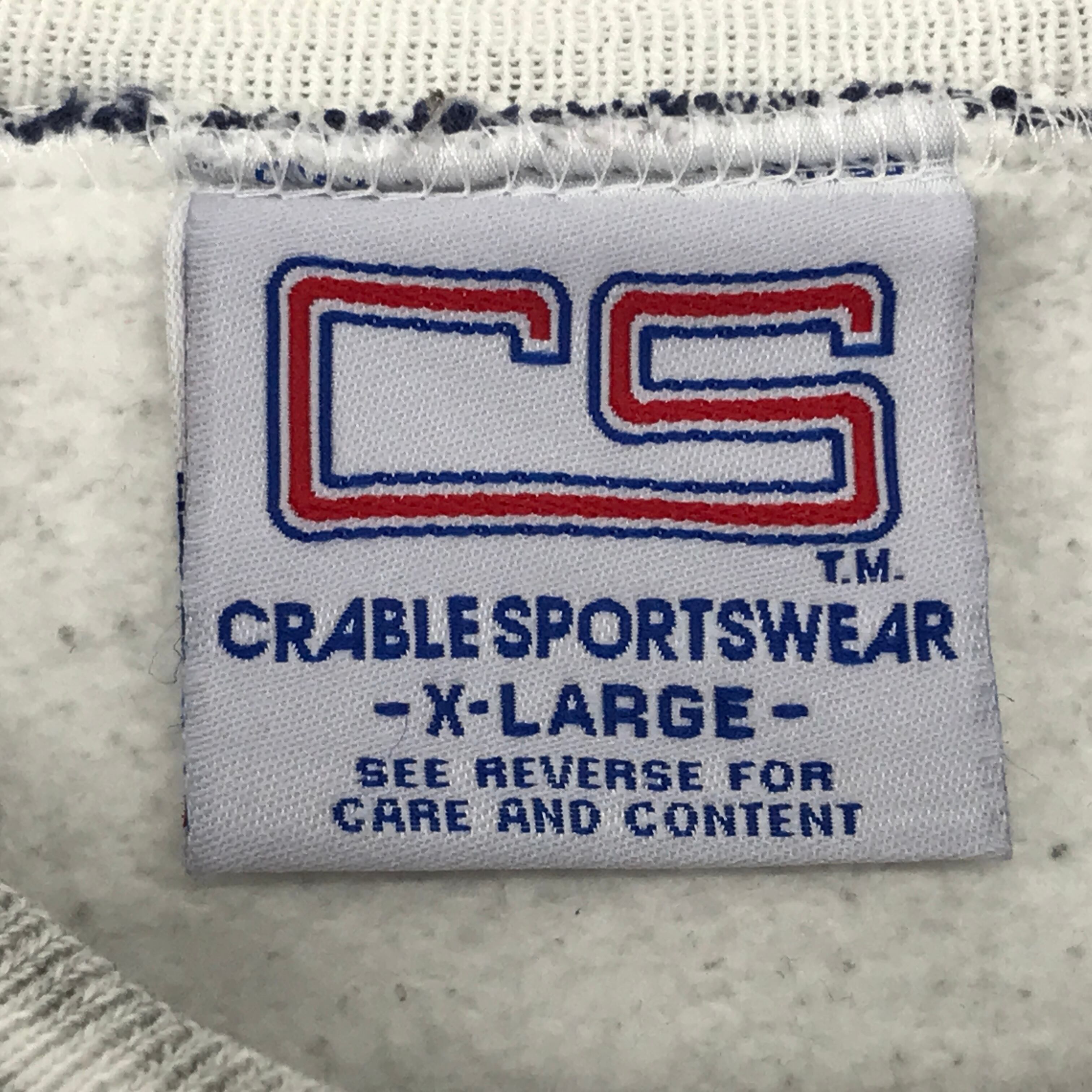 CRABLE SPORTS WEAR スウェット トレーナー