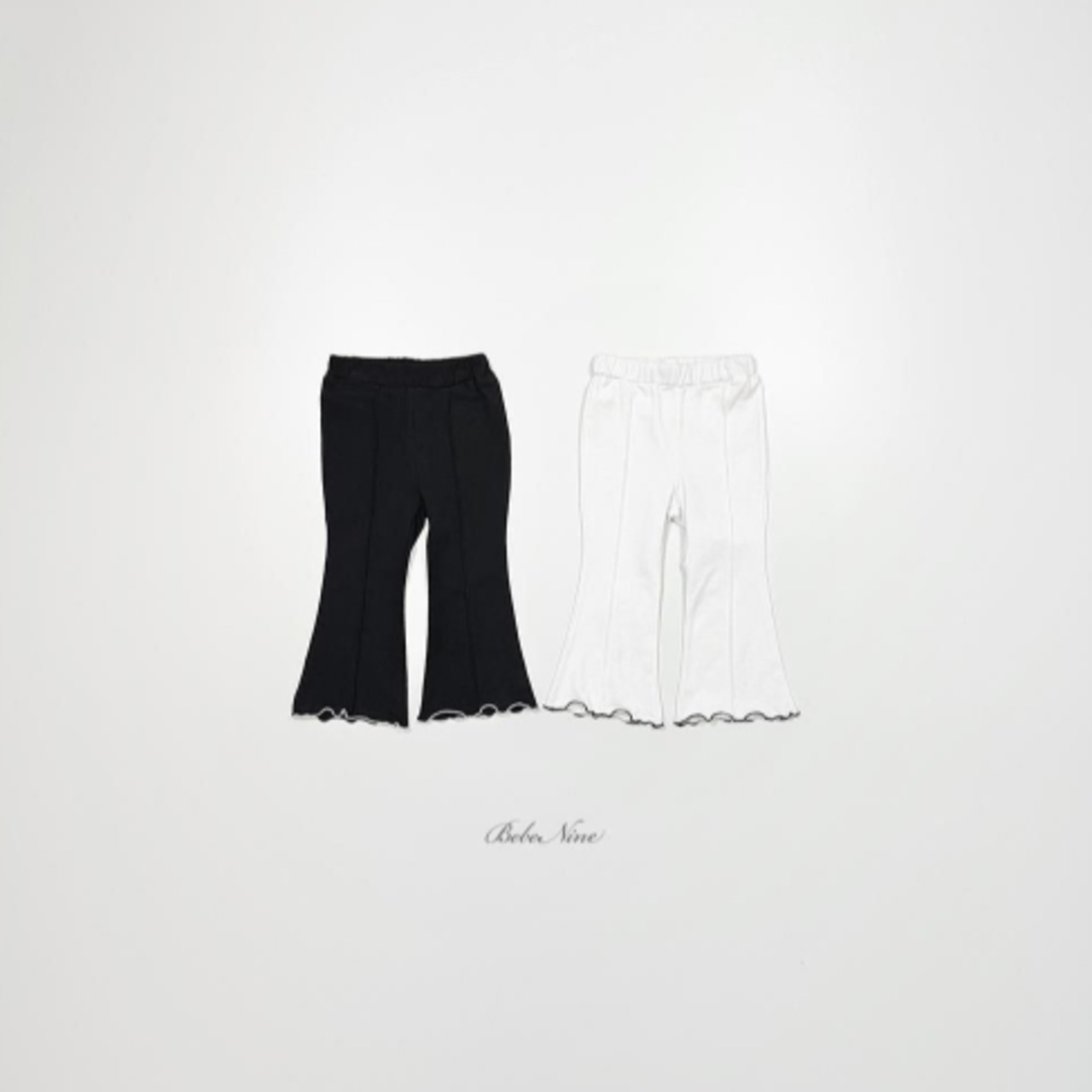 bebenine 26/SM エッジフレアパンツ