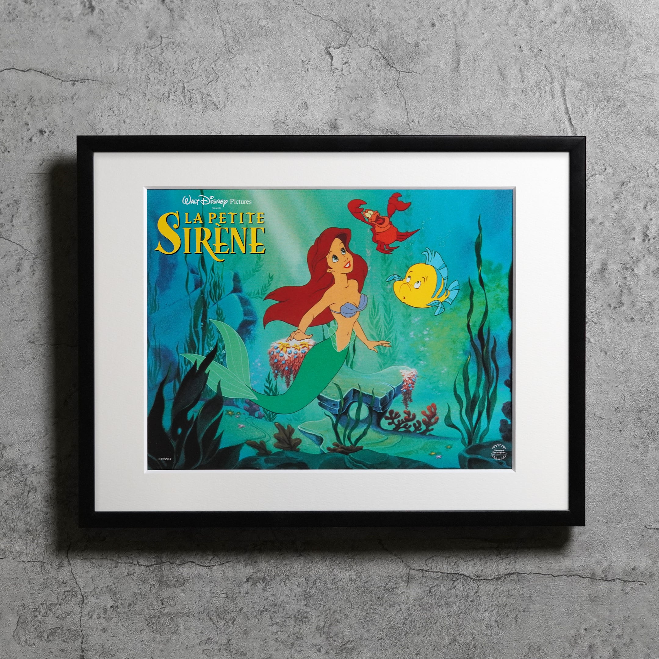 1989(1990) / The Little Mermaid / French lobby card / 396x306mm【LC00000077030】
