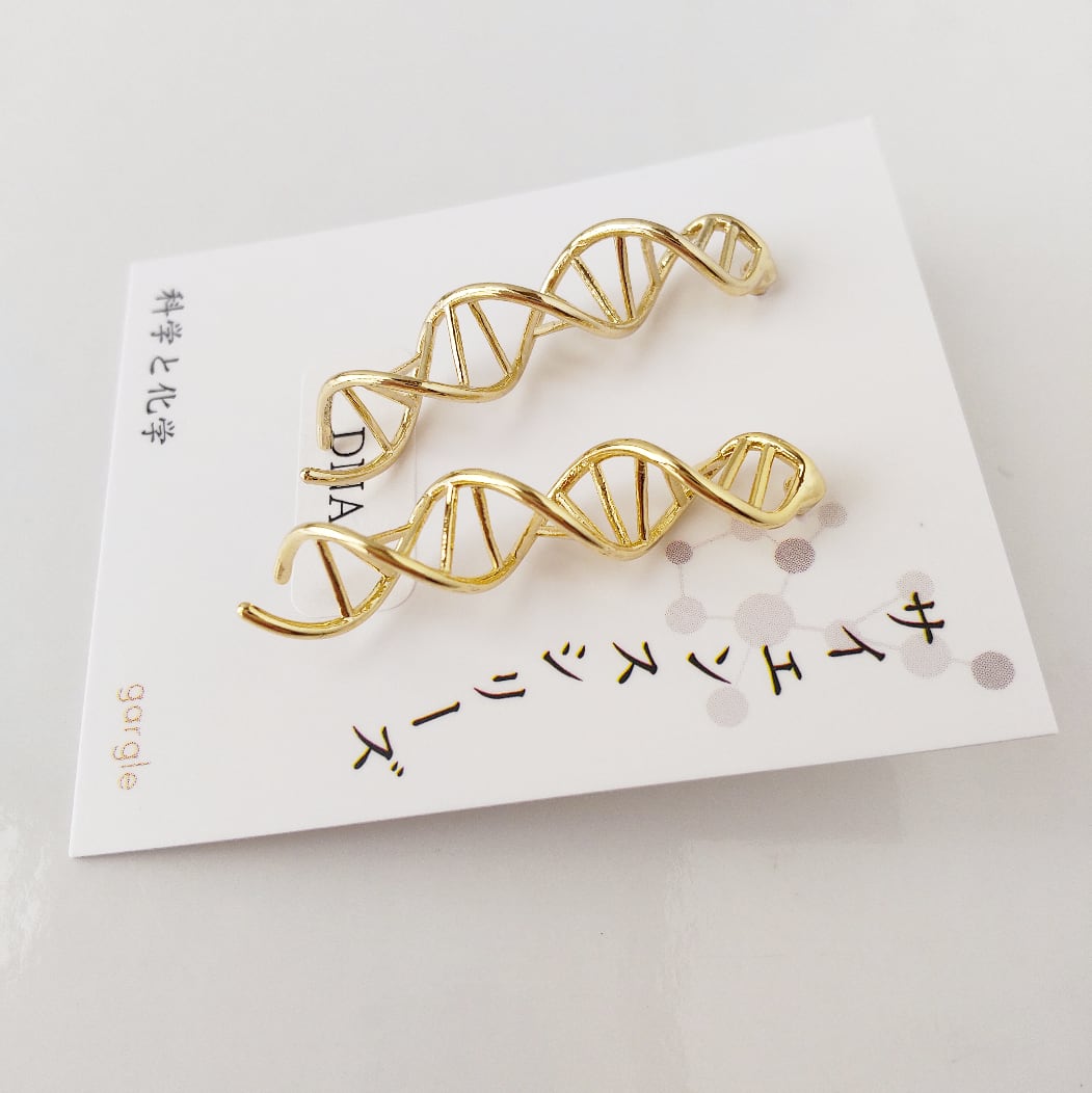 gargle サイエンスシリーズ DNAⅡピアス ゴールド/シルバー gargle サイエンスシリーズ DNAⅡピアス ゴールド/シルバー