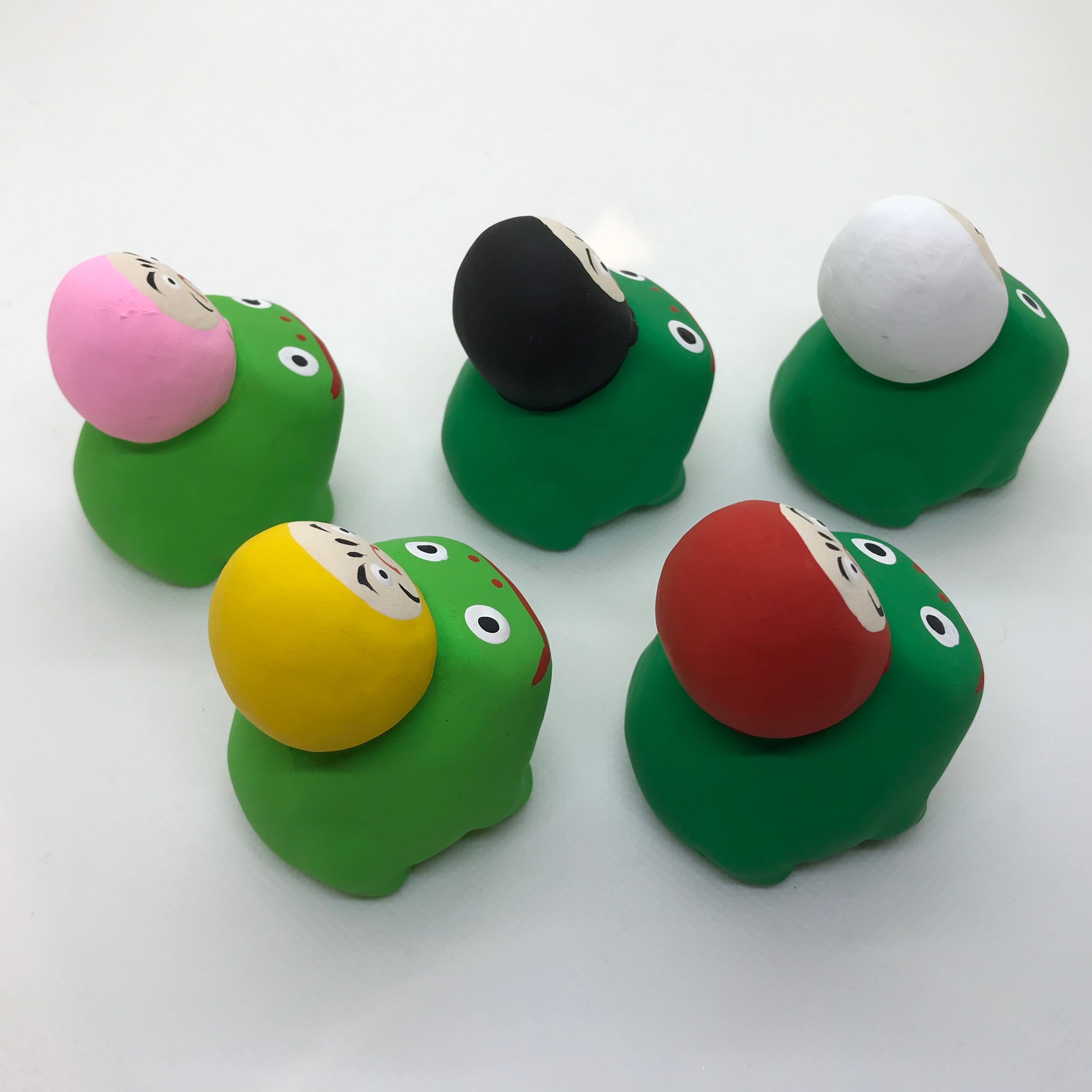 玩具工房 蛙乗りだるま | 綱具屋SETORe