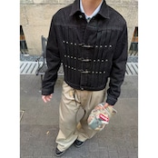 ストリート ファイヤーマンデニムジャケット T1917