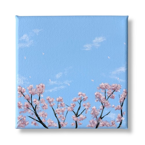 『春のかけら』桜 No.3 ミニイーゼル付き