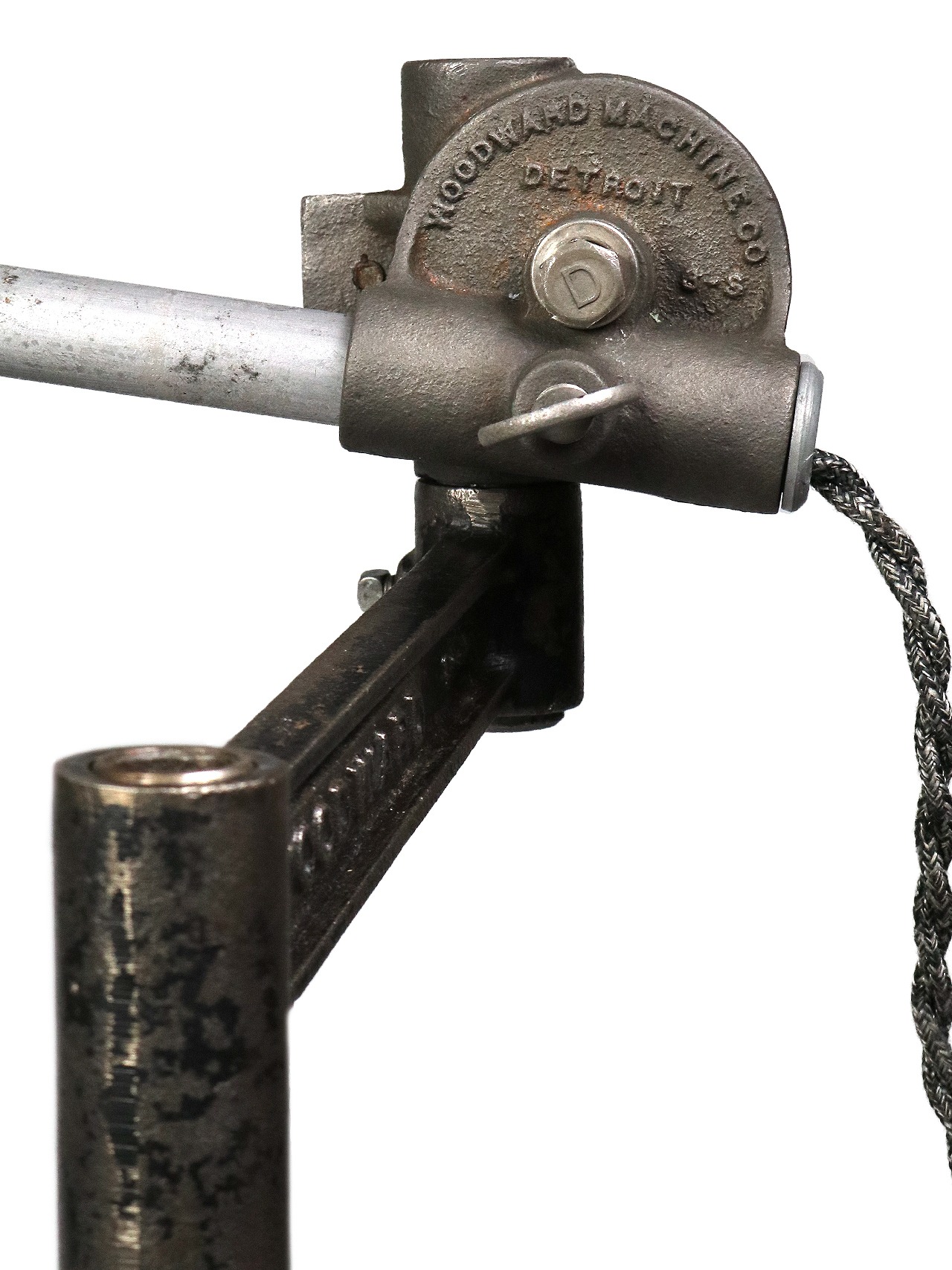 Woodward Industrial Articulating Arm Factory Light.  Woodward Machine Co .