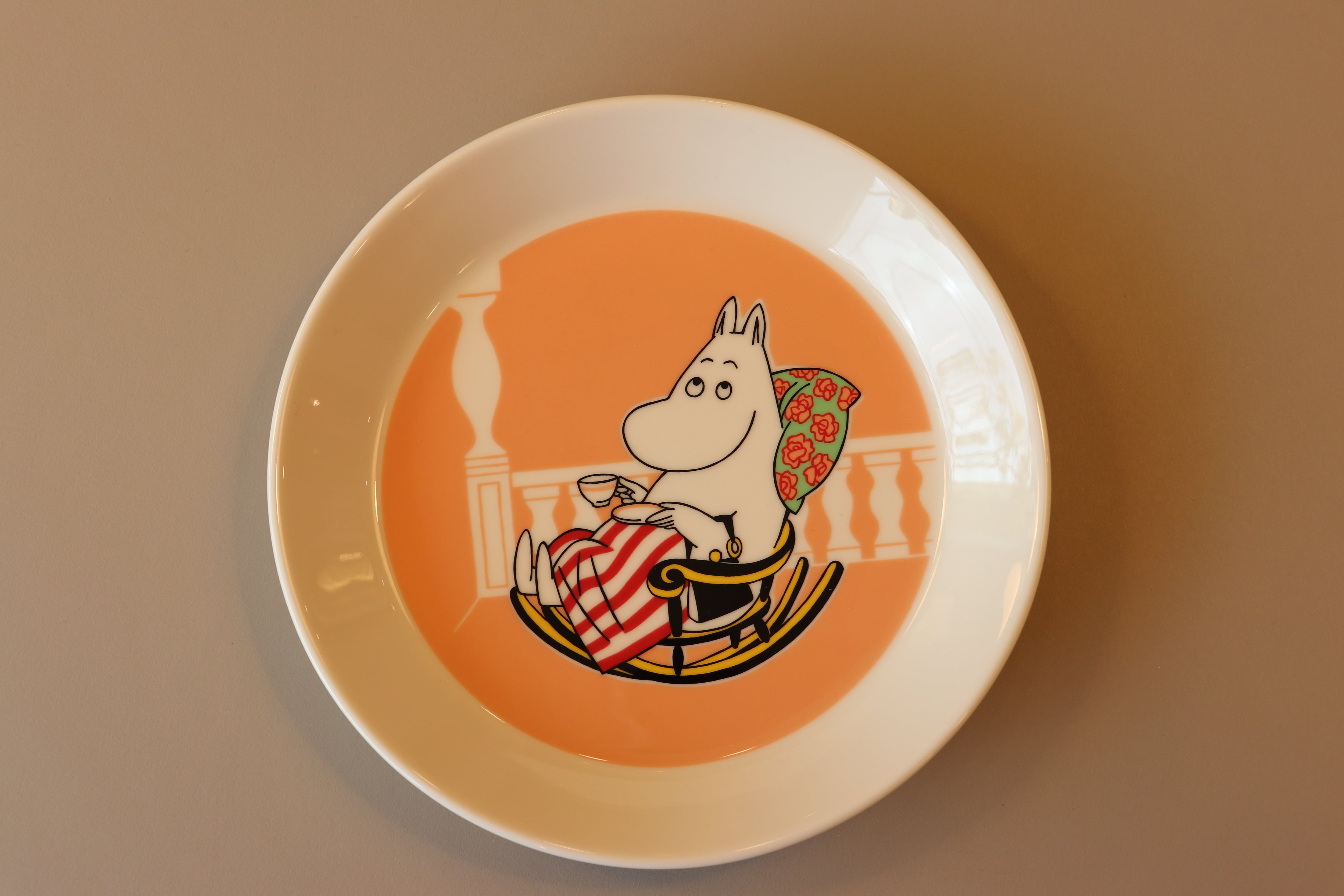 ARABIA ムーミン プレート19㎝ ムーミンママ マーマレード | Linnel