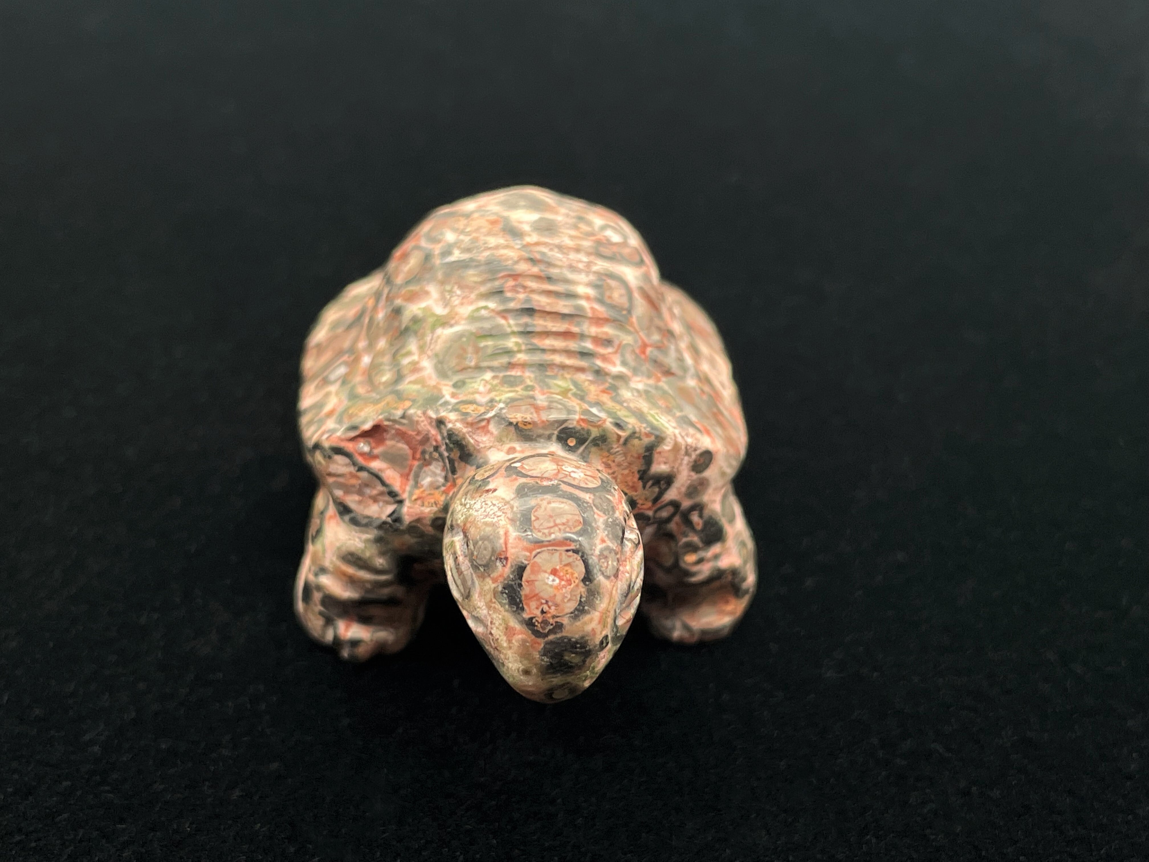 亀型（シトリン） シトリン水晶 六角柱[t61-14611]