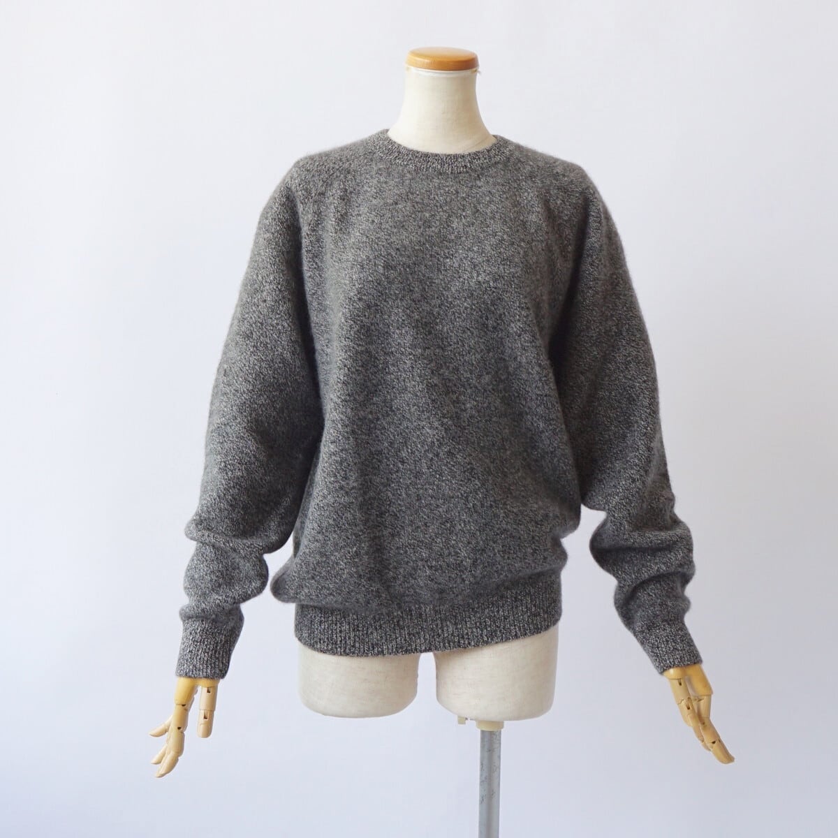 BATONER/バトナー・CASHMERE FOX TENJIKU RAGRAN CREW NECK | a flat shop