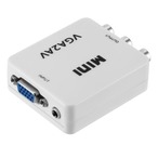 Formosa Japan VGA to AV RCA CVBS 音声変換付き アダプタ IF-VGATORCA