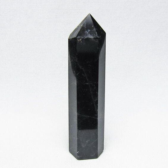 モリオン 六角柱 黒水晶 ポイント 置物 一点物 142-11232 | 天然石