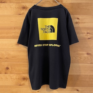 【THE NORTH FACE】ボックスロゴ Tシャツ バックプリント ノースフェイス US古着