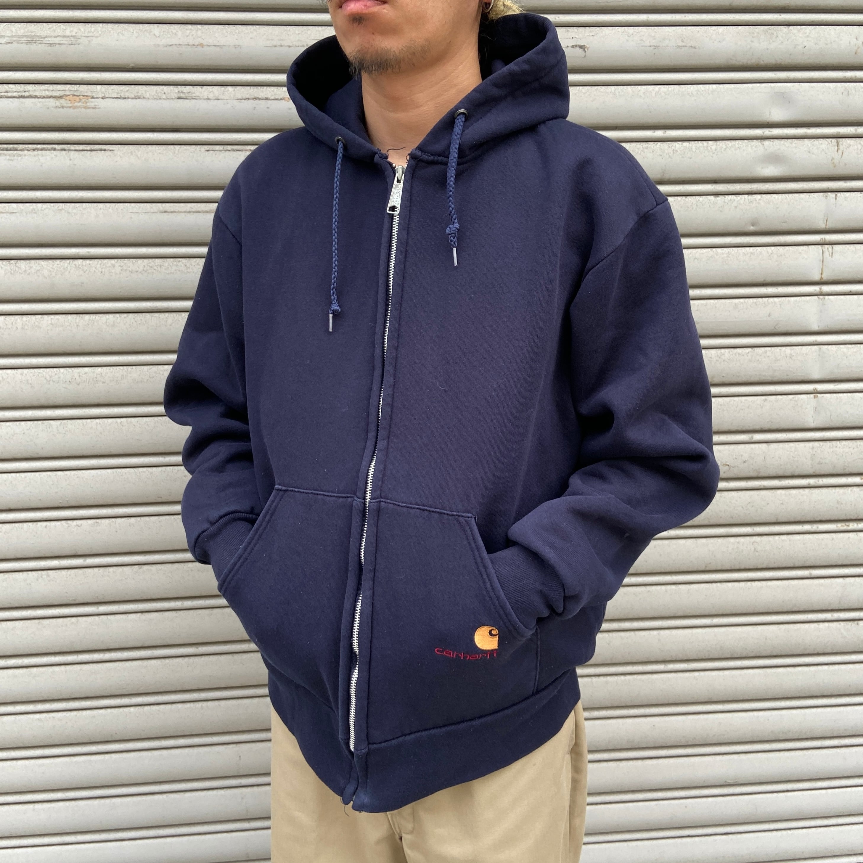 Carhartt 80〜90s ダブルフェイスパーカー ネイビー nina de coito 埼玉県 志木 通販 80s ヴィンテージ CARHARTT