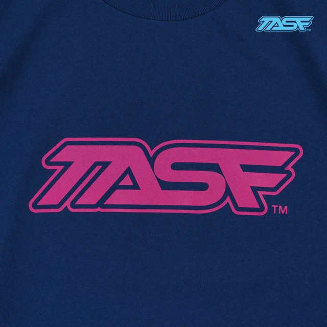 TASF  /  ロゴTee  /  Indigo × Purple
