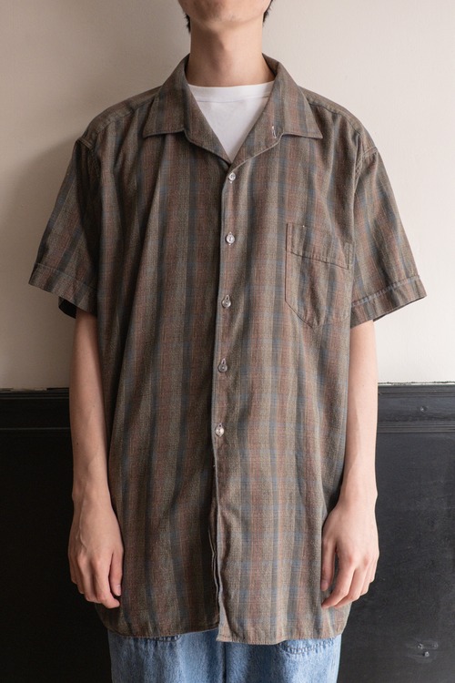 1960~1970s ドイツ シャークカラーS/Sシャツ 13