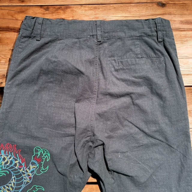 【KIDS】KENZO embroidery cargo pants size:12age/150前後