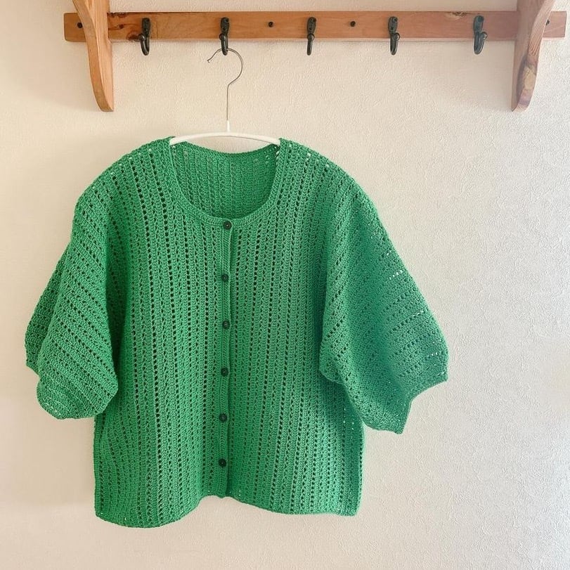 オールドクラシックカーディガン|Jul Knitting キット | [hus オールドクラシックカーディガン|Jul Knitting キット | [hus