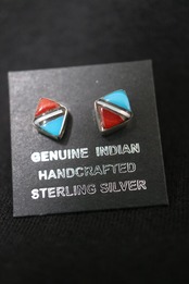 ズニ族 インレイロンバスピアス