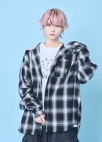 フード付きBIG気にピ♡シャツ